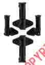Mi-sb204 Mount-it Universal Satellite Speaker Mounts Brackets For Walls Ceilings