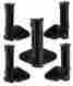 Mi-sb205 Mount-it Universal Speaker Mounts Brackets For Walls Ceilings Black