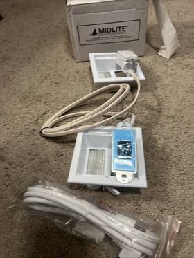 Relocation-22apjw-7r Midlite Relocation22apjw7r Double Gang Hdtv Power