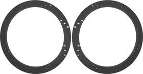 Ssk10k Mjm Car Speaker Adapters 10 Inch Subwoofer Spacers Depth Extender Extending Rings - 1 Thick Id