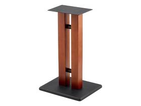 142834 Monoprice Monolith 18in Speaker Stands Cherry Each Hold Speakers Weighing Up To 50 Lbs