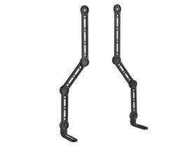 144900 Monoprice Soundbar Tv Mounting Brackets With L Shaped Fits Most Soundbars