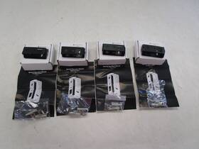 Monoprice 14536 Swivel Speaker Mount Set Of 4 For Sonos Play 1 Black