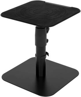 Monoprice 313021626655 Desktop Freestanding Speaker Stands Pair Adjustable With Cable Managem