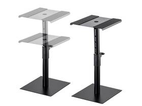 600023 Monoprice Desktop Studio Monitor Stands Pair Support Up To 22 Lbs Weight