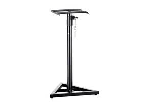 625870 Monoprice Studio Monitor Speaker Stands Pair 130 Lbs. Weight Capacity
