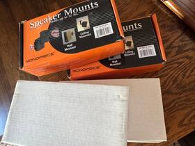 Sb-20e Monoprice 4x Black Home Theater Speaker Mounts Wall Ceiling 8