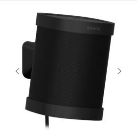 Mount-iit 850014515072 2x Sonos One Sl And Play 1 - Black Wall Mounts