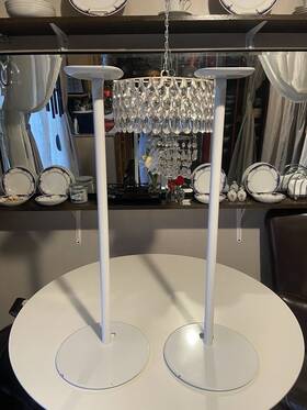 Mi-sb454 Mount-it Speaker Floor Stands For Sonos One- White Finish-pair 2