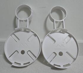 Mountgenie 617831969002 Set Of 2 Outlet Mount And Cord Conceal For Google Nest Mini - White