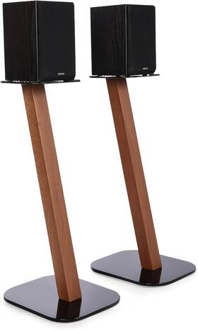 Ex-610c Mounting Systems 313100751773 One Pair Fixed Height Universal Speaker Floor Stands - Cedar 610 Series