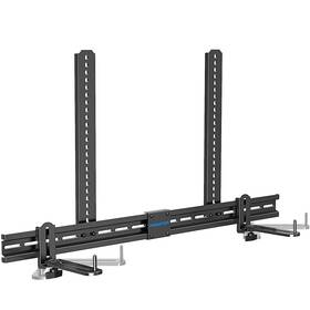 Mountup 972668842121 Universal Soundbar Mount Sound Bar Bracket For Mounting Above Or Under Tv Low