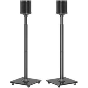 Mountup 972668842961 Speaker Stands Pair For Sonos One Sl Play 1 Adjustable Height Spe
