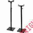 Ms07b Videosecu Adjustable Height Universal Home Theater Satellite Speaker Stands Holder Rack 811535014468