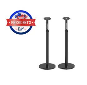 Nakamichi 886466383145 Shockwafe Wireless Speaker Stands Set Of 2