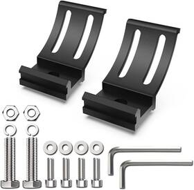 Naoevo 313041326313 Mounting Brackets For Led Pods Universal Adjustable Base L