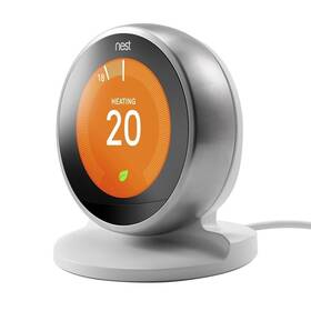 Nest 854448003945 Learning Thermostat 3rd Generation Bracket Stand Table Desk Holder White