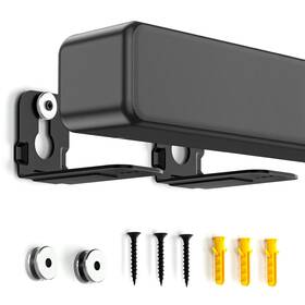 Notiela 462717706301 Universal Soundbar Wall Mount Bracket Floating Shelf For Samsung Sony