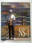 Ns-1 Denon System Components Product Brochure Mint