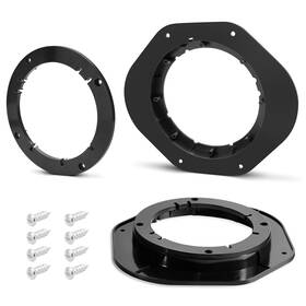 Nu02-2037 Nuith Front Door 6.5 Inch Speaker Bracket For 2015-2022 Ford F150/250/350/450/550