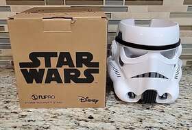 Nupro 850018438919 Star Wars Stormtrooper Stand For Amazon Echo Dot - 4th And 5th Generation