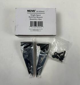 Nuvo 701963850038 Nv-rem Double Space Rack Ear Mounts Pair