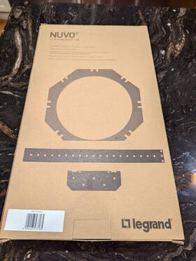 Nv-brkic6 Nuvo By Legrand Nvbrkic6 6.5-in In-ceiling Speaker Bracket- New In Box