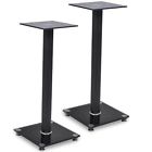 Nwvp4fen39 General Set Of Monitor Speaker Stand Aluminum Glass Audio Holder
