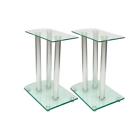 Nzl5106180820707hf Aluminum Speaker Stands Pcs Transparent Safety Glass