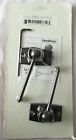 Omnimount Ceiling Wall Speaker Mounting Brackets 25 Rwx-black 1 Pair 728901006623