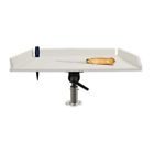 P01-2132w Taco Metals Poly Filet Table Gunnel Mount White 630838030230