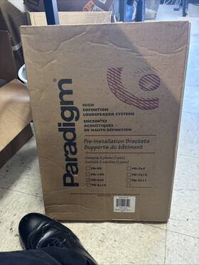 Pb-6x9 Paradigm Pb6x9 Pre-mount- Pre-installation Bracket Kit 2 Pk Brand New