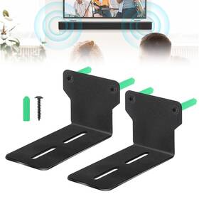 Partsdomauction 690770227587 Heavy Duty Soundbar Wall Mount Bracket Speaker Holder For Samsung Sony Lg Jbl
