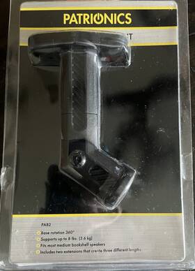 Pab2 Patrionics 612759068714 Speaker Mount New In Packing