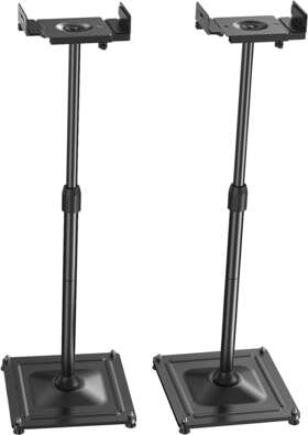 Psss2 Perlesmith Universal Speaker Stands Height Adjustable Extend 18 Inch To 43