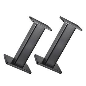 Peroup 680811641045 2x Wood Speaker Stands 19.7 Inch 50cm Stand Hollowed Bases