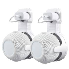 Petimeti 770773499072 Wall Mount Holder For Homepod Mini Space Saving Cord Management And Easily Moved