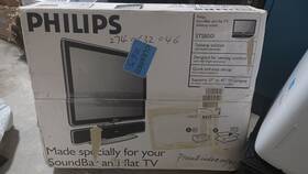 Sts8001 Philips Soundbar And Flat Tv Tabletop Stand - Nib