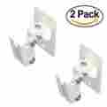 Play1-twin-w Soundbass 2 X Sonos Play 1 Wall Mount Twin Pack Adjustable Swivel Tilt Mechanism