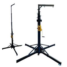 24-024234 Preasion 2 2pcs Heavy Duty 2-6m Speaker Stand 250kg Capacity Square Tube Base Hand-cranked