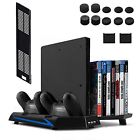 Ps4 Keten Newest Version Vertical Stand For Slim With Cooling Fan 2 In 700425256104