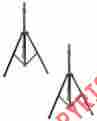 Pstnd2 Pyle 2 6 Ft Telescoping Tripod Speaker Subwoofer Dj Stands Pole Black 744271350463