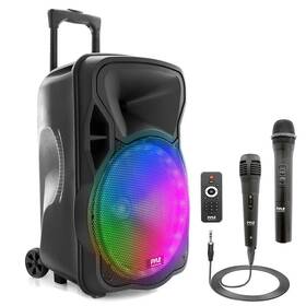 Pphp1251bw Pyle Portable Bluetooth Pa Speaker - 300w 12ftft Rechargeable