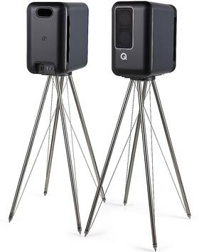 Qa2170 Q Acoustics Fs75 Speaker Stands Silver