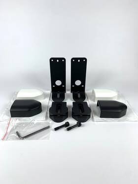 Qa4000 Q Acoustics Wb50 Speaker Wall Brackets Tilt Turn White Black Home Audio Theatre