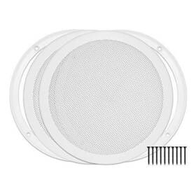 Rh-4002-8-2-a Reliable Hardware Company 856248005815 White Surface Mount 8-3/8 Inch Speaker Covers Pair