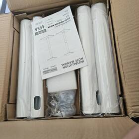 Sk1001maw Rfiver Pair Of Universal Adjustable Speaker Stands