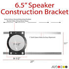 Rir-6 Oem System Two 1 Pair Universal 6.5 In-ceiling Pre-construction Rough-in Brackets 091037351883