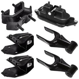 Emt2818q6 Rockplanet Engine Motor Mount And Transmission Kit Compatible With 2006-2011 Chevy