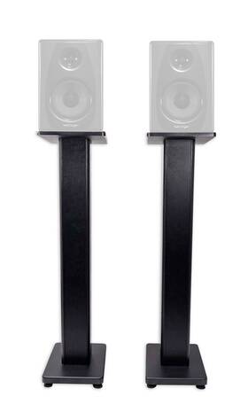 Rockville 613815657804 2 36 Inch Studio Monitor Speaker Stands For Behringer 50usb